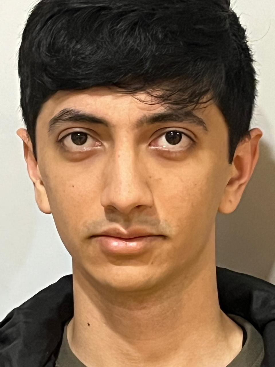Portrait taken from farther away with a zoomed lens